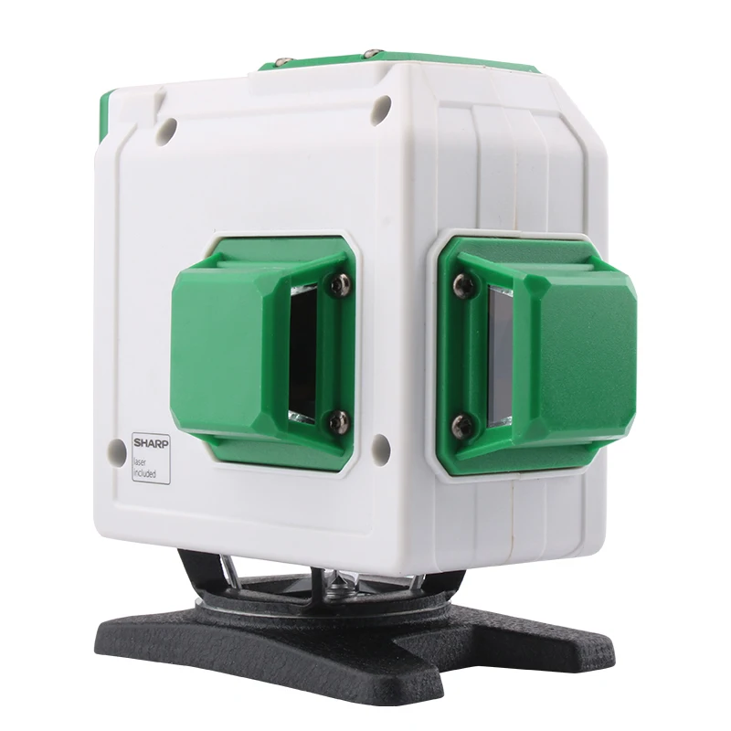 

Newbeat Mini Battery Cross 12 Green Lines Laser Level Machine 3D 360 Rotary Automatic Leveling Indoor