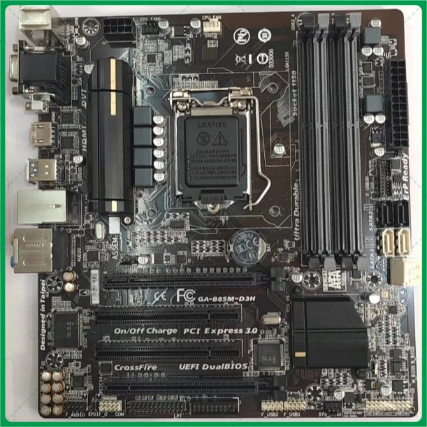 

For ASUS B85M-D3H main board LGA1150 DDR3 four memory, integrated HDMI/DVI/VGA