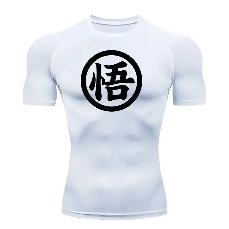 

Long Sleeve Z Goku Anime Men Running T Shirt Quick Dry Shirt Yoga Training Compression T-Shirts Gym Jogging Sweatshirt Rashguard