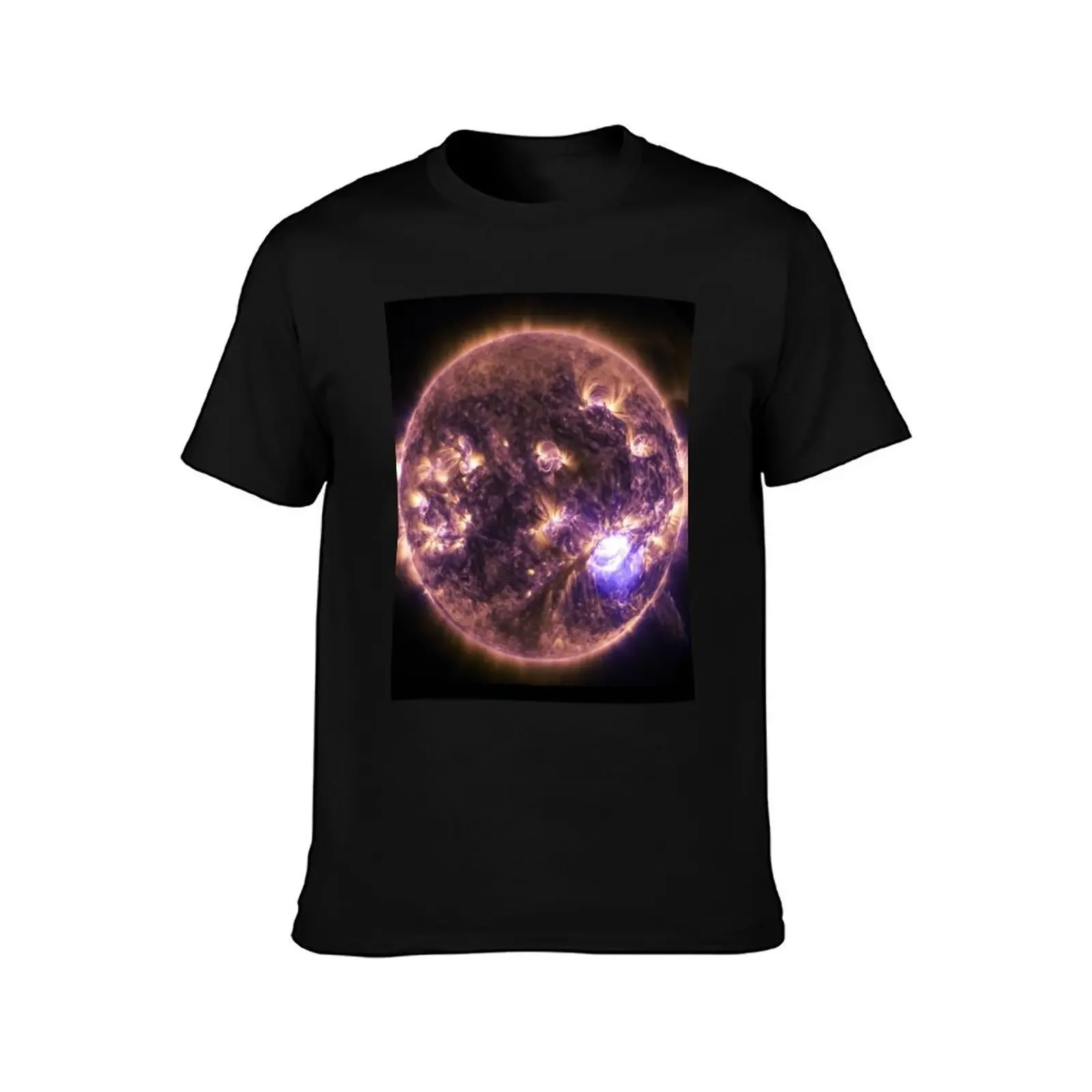 Solar Flare T-Shirt designer shirts plus sizes oversizeds cotton t shirt men