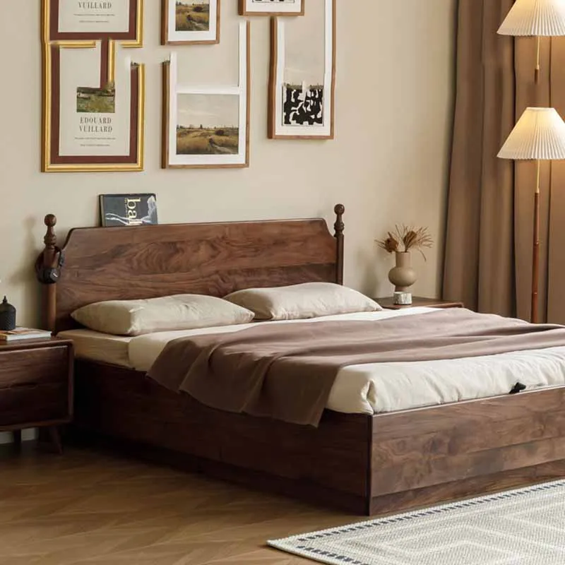 Normal Japanese Double Bed Elegant Organizer Lounges Luxury Storage Bed Bedroom Adjustable Cama De Casal Bedroom Furniture