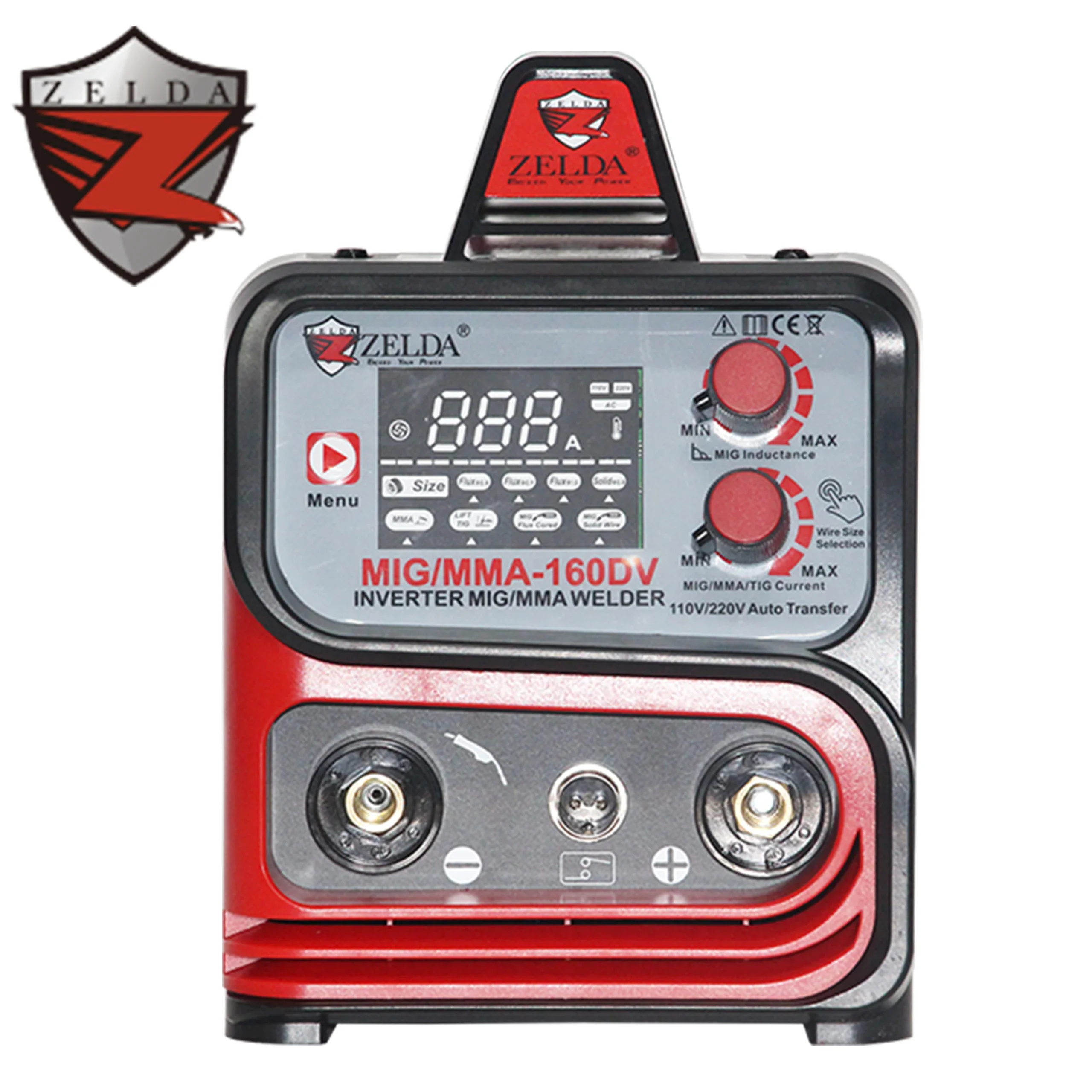 Inverter 160A MIG Welder Welding machine 5 in 1 110V/220V IGBT arc welders mig welding machine