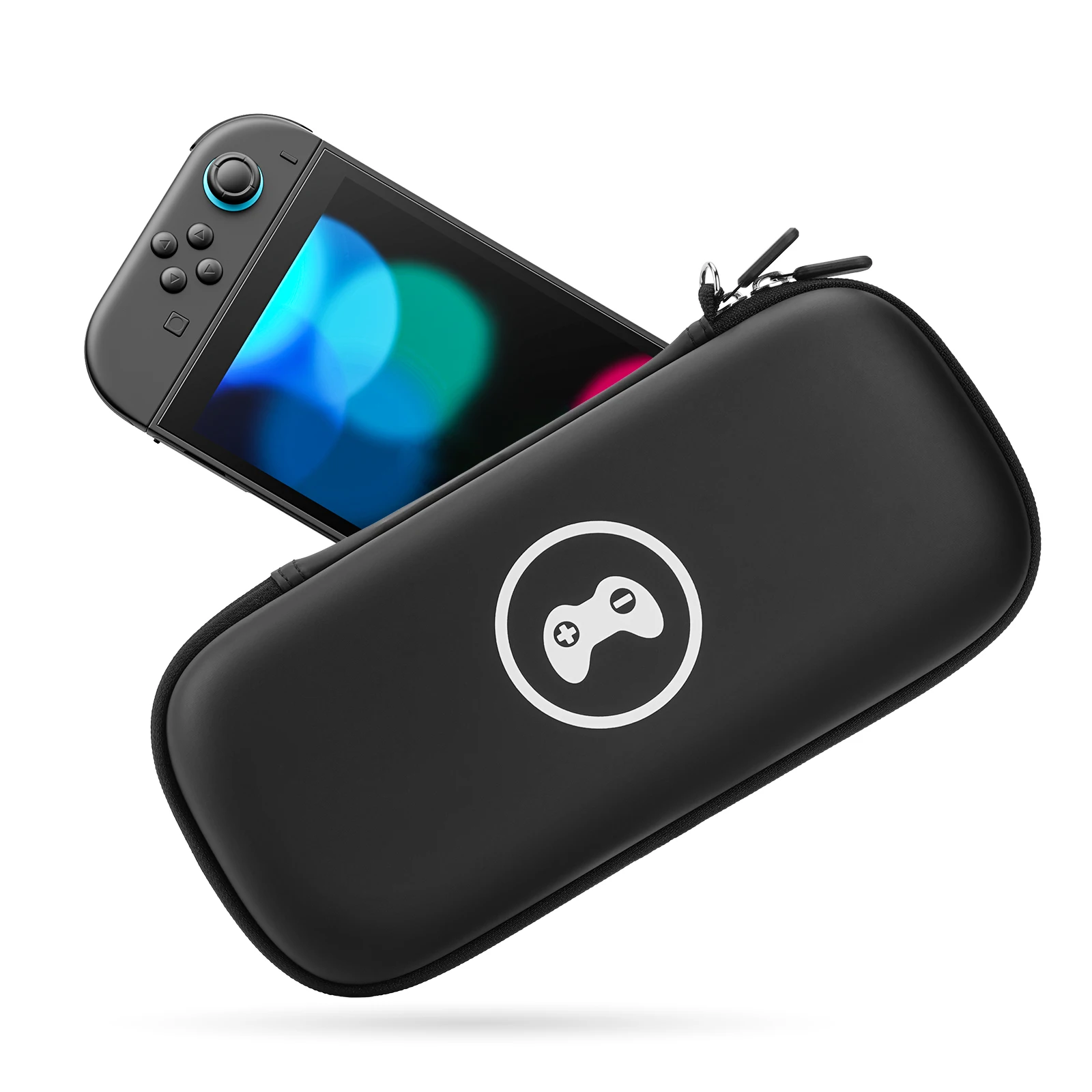 

Travel Storage Bag For Nintendo Switch 2 & Switch OLED, Shockproof Waterproof Protective Carrying Case with 10 Games Card slot