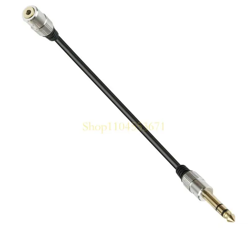 Best Seller Compactly 6.5mm to 3.5mm Converter Cable for Keyboards Guitar Amplifiers and Recording Gear