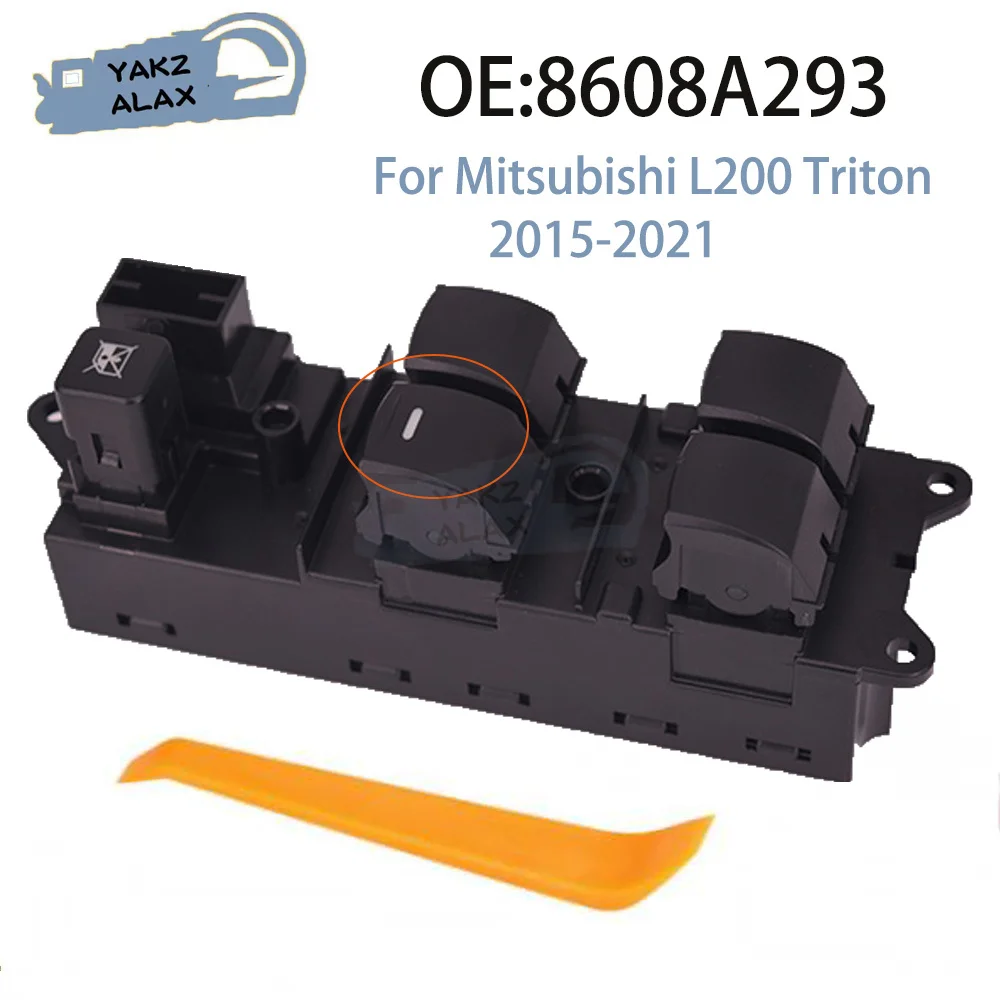 For 2015 2016 2017 2018 2019 2020 2021 Mitsubishi L200 Triton Front Left Electric Master Power Window Control Switch 8608A293