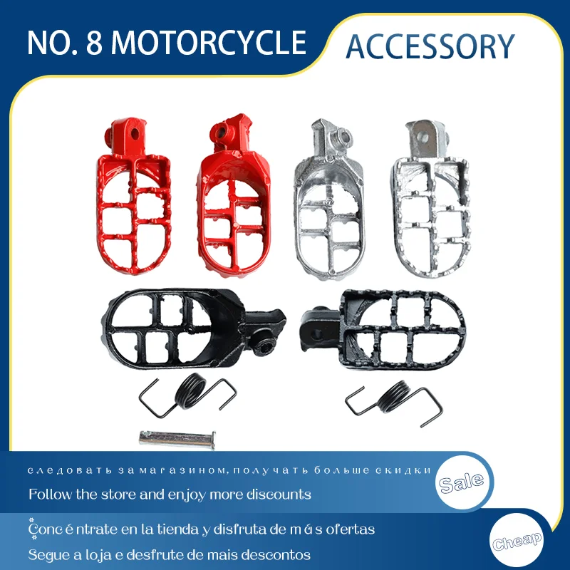 

Motorcycle CNC Foot Rest Footpegs Foot Pegs Pedals Chinese For HONDA CR 125 250 CRF 150R 250R 250X 250RX 450R 450RX 2004-2022