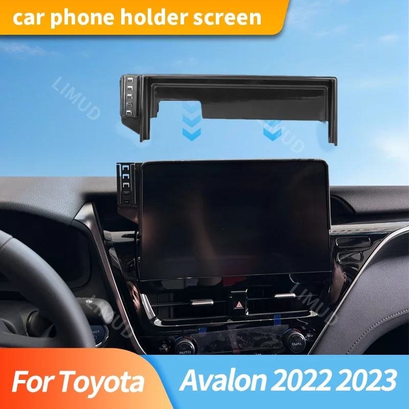 Suitable For Toyota Avalon 2022 2023 10.1-Inch Screen Navigation Bracket Car Mechanical Phone Holder Car Interior Accessories