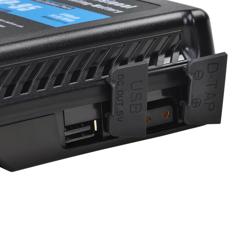 99Wh(6700mAh) V Mount/V-Lock Battery with D-tap Compatible Video Camera Camcorder Broadcast LED Light Replacement Brick for DSLR