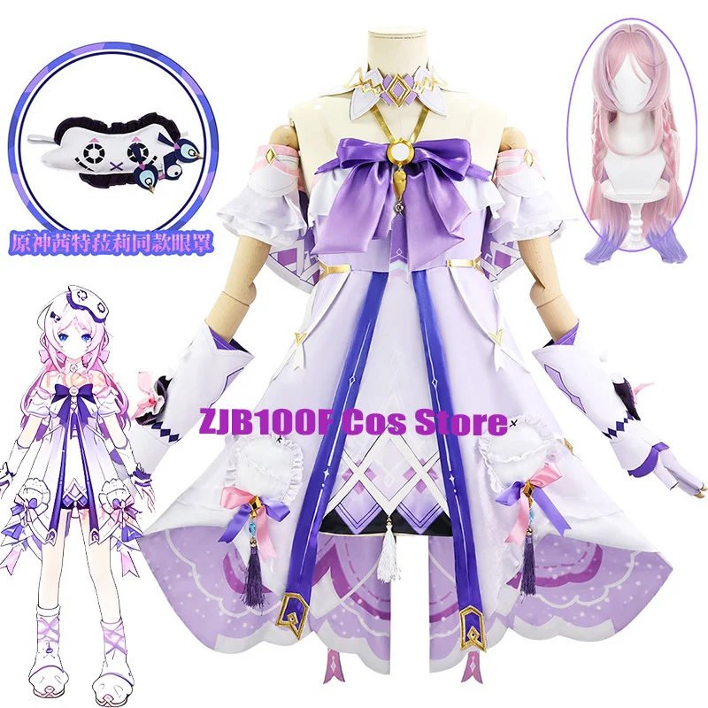 Disfraz de Cosplay ZJB de Citlali, Susurros de Estrellas y Humo, Disfraz de Genshin Impact, Conjunto Completo de Cosplay de Citlali, Traje para Juego de Roles