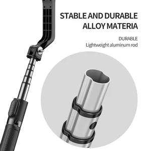 Smartphone tragbarer Cardan Stabilisator, 1-Achse mit Selfie-Stick, Stativunterstützung, drahtloser Bluetooth-Steuerung, iPhone, Android 8 Hauptverkaufshandstabilisator - №4