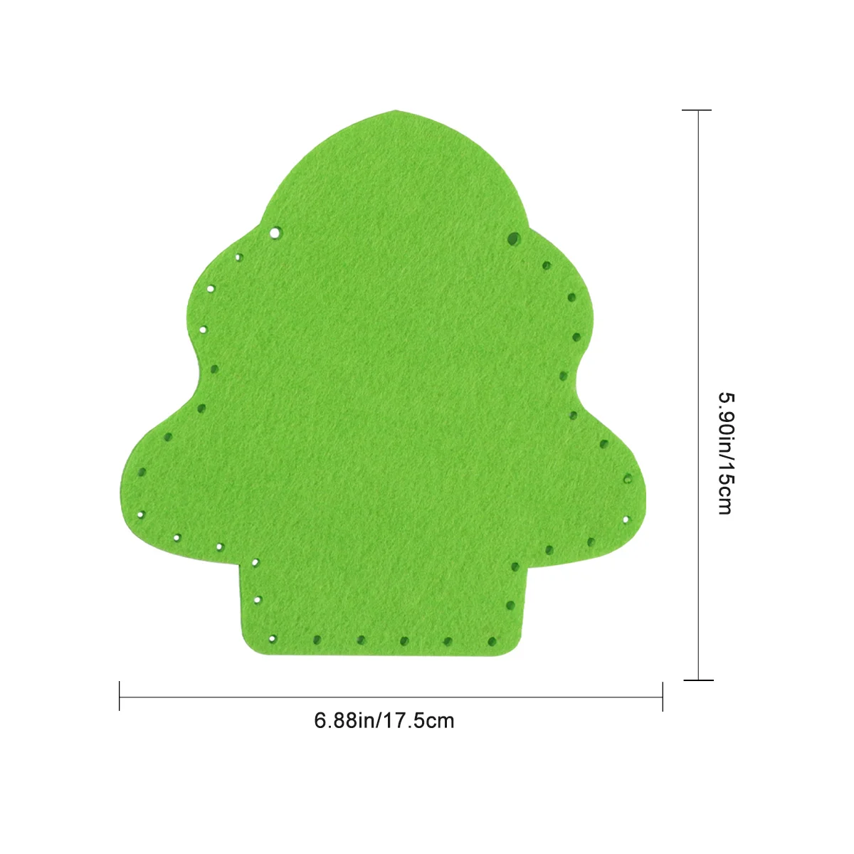 

6Pcs DIY Christmas Sewing Craft Bags for Kids Handmade Holiday Gift Kits Festival Craft Parent Child Workshop DIY Christmas Bag