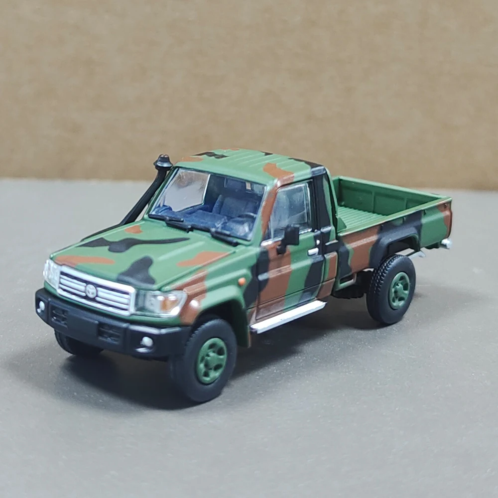 

LC79 Cross-Country Armed Pickup из сплава, литье под давлением, модель автомобиля 1:64, игрушечный автомобиль