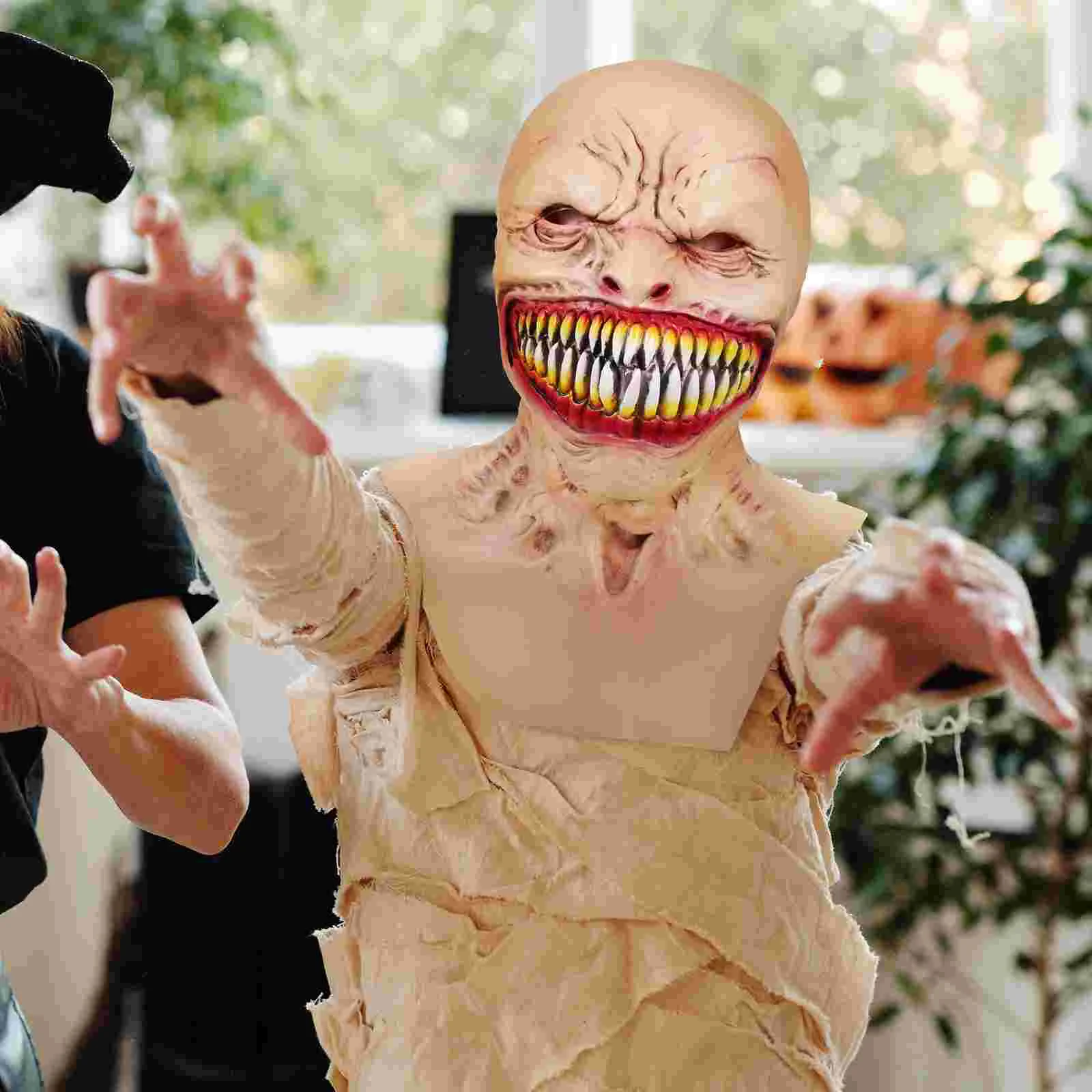 Party liefert Emulsion maske Kopfschmuck Mann Halloween für Frauen Kopf bedeckung lustige Erwachsene