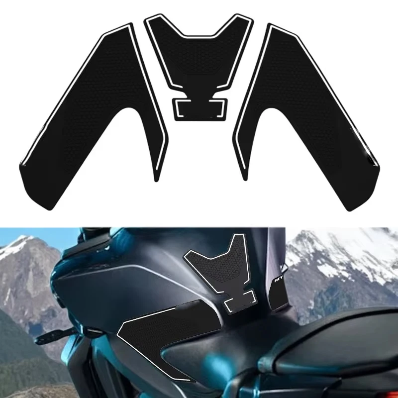 

2025 MT09 Motorcycle Tank Pad Non-slip Side Fuel Tank Pad Stickers Waterproof Rubber Sticker For YAMAHA MT-09 MT 09 SP 2024