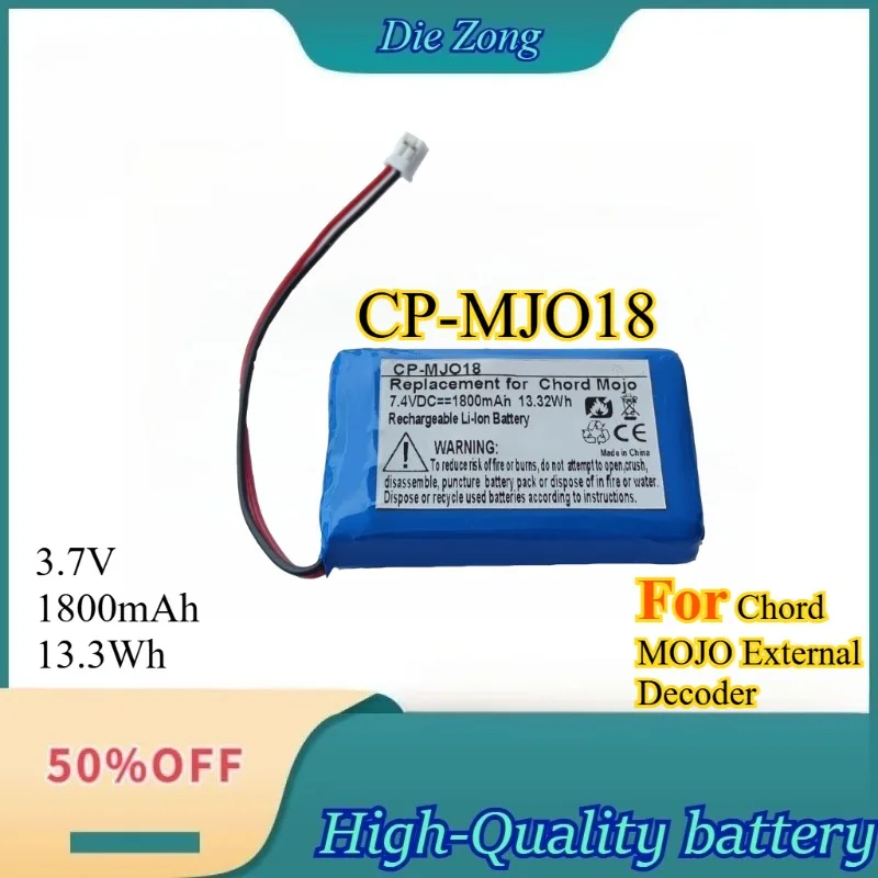 

CP-MJO18 New Rechargeable Battery for Chord MOJO External Decoder 3.7V 1800mAh 13.32Wh
