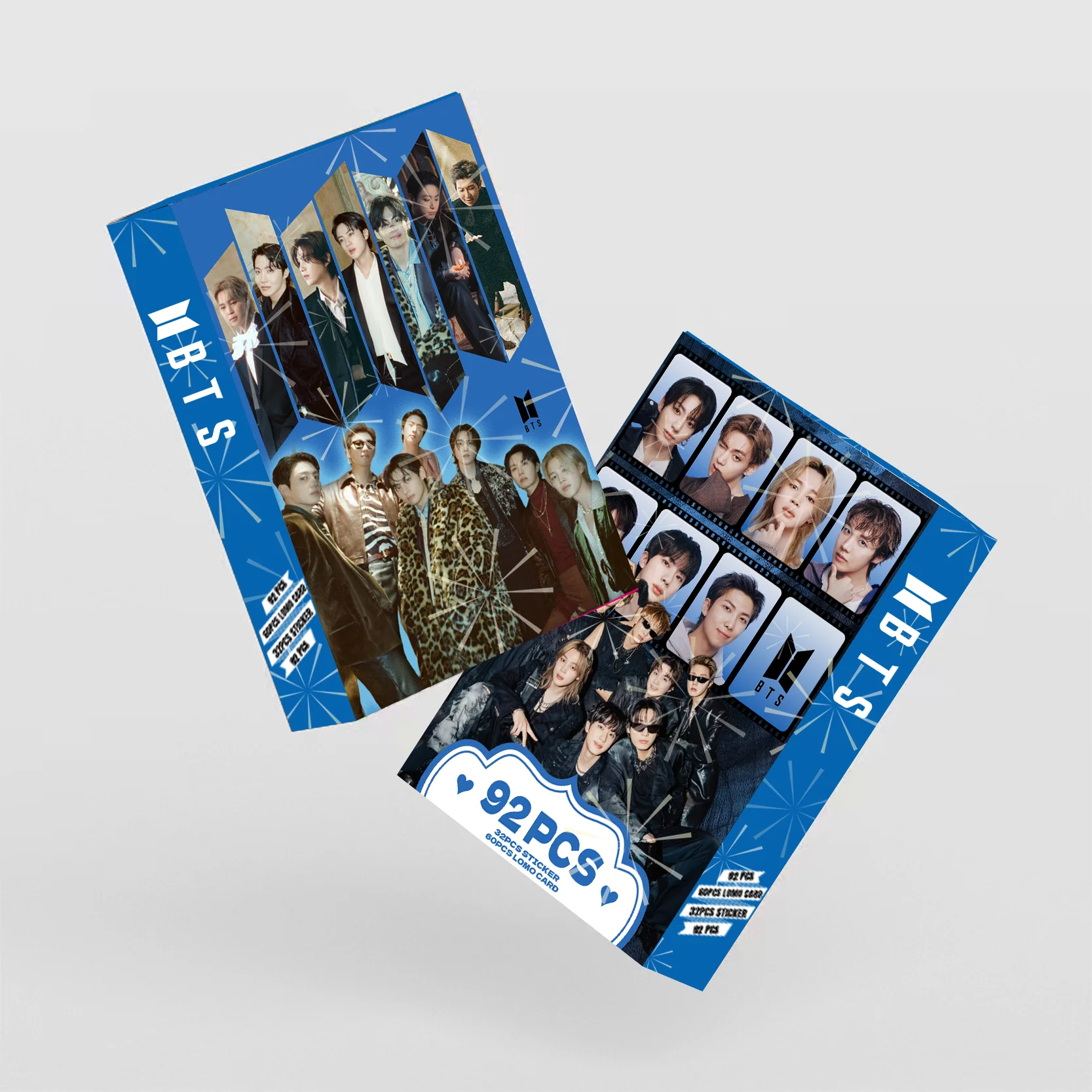 92Pcs BTS Photocards Stickers KPOP Idol Lomo Cards Pack HD Postcard Fans Gift - view 5