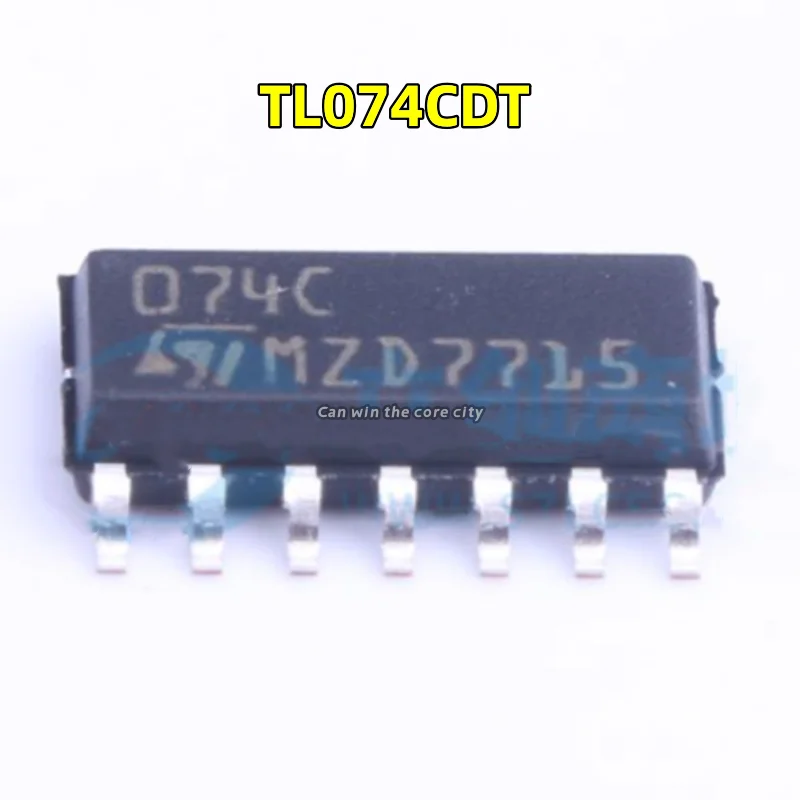 1-100 PCS/LOT Imported Original TL074C TL074CDT 074C operational amplifier chip patch SOP-14