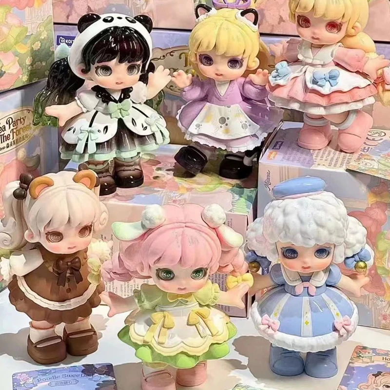 

Подлинная серия Miana Mori Spirit Tea Party, слепая коробка, кукла, милая игрушка для девочек, подарок, загадочная коробка, индивидуальные коллекционные украшения