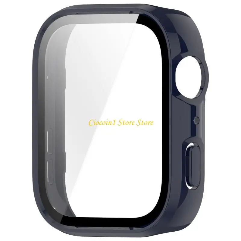 A3PC Accuracy Cut Strong Hard Case Integrated Screens Protector Wearable Gear Smartwatch Accessories for Watch Fit4