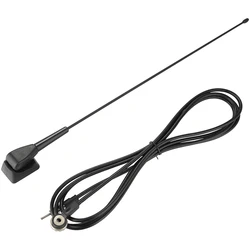 43 CM Car Roof Radio Antenna FM/AM Signal Booster Amplifier with Base For Peugeot 106 205 206 306 307 309 405 406 806 807