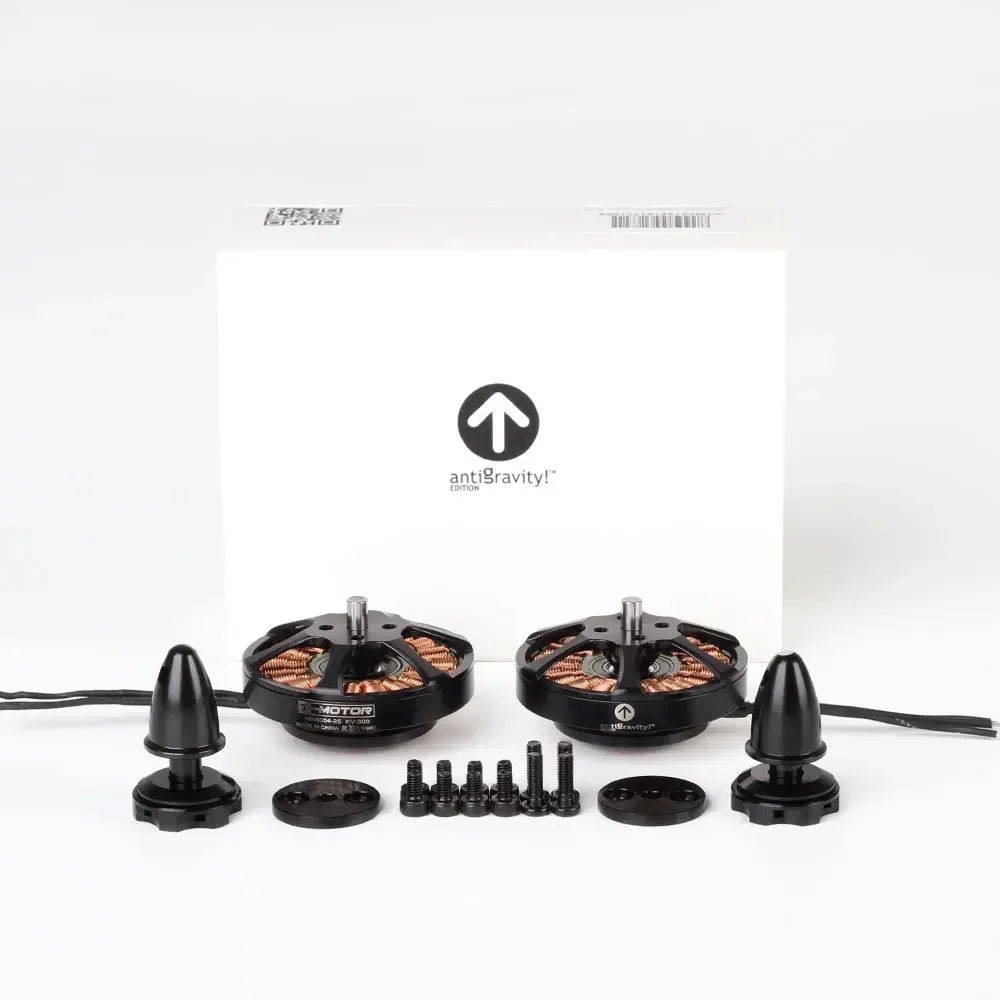 

T-MOTOR MN4004 2PCS/SET 4-6S UAV KV300 KV400 Brushless Motor Lightest Weight Motor Antigravity Type for Ultrathin Design