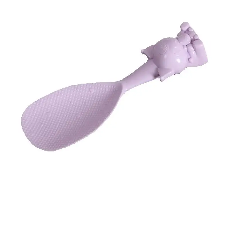 

Kawaii Hellokitty Vertical Heat Resistant Pp Plastic Rice Spoon Household Rice Cooker Special Non Stick Rice Scoop Kitchen Tool