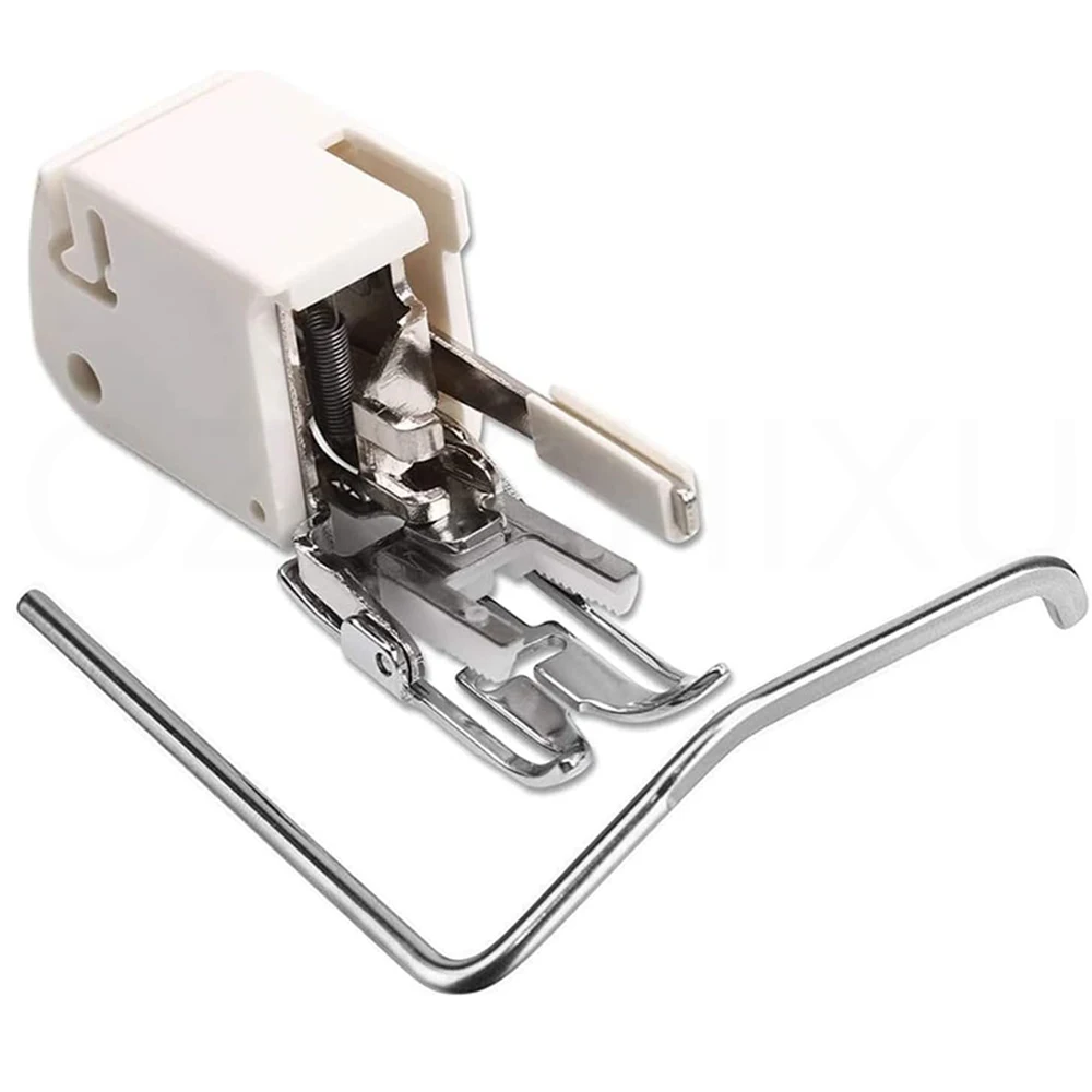 Even Feed Walking Foot Sewing Machine Presser Foot (5mm) With Guide Rod 214875014 for Brother Singer Janome Home Multifunctional