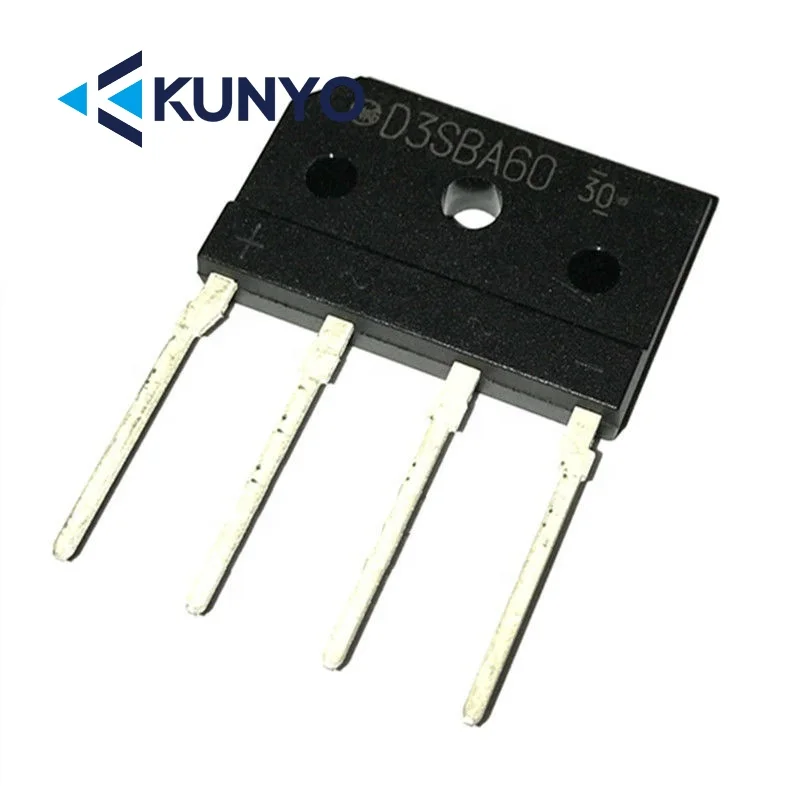 

Rectifier bridge ic D3SBA60 3A 600V SIP-4