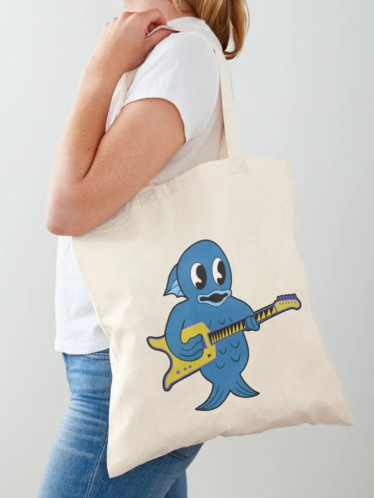 

King Gizzard - Microtonal Fishie 2022 HQ version - All Proceeds to Charity Tote Bag tote bags aesthetic foldable reusable bag