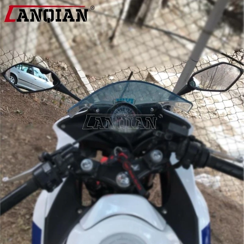 

Motorcycle Rear View Mirror For Kawasaki Ninja 300 650 1000 Ex300 Ninja400 Ninja 250sl ZX-6R ZX636 ZX6R ZX-12R ZX14R Side Mirror