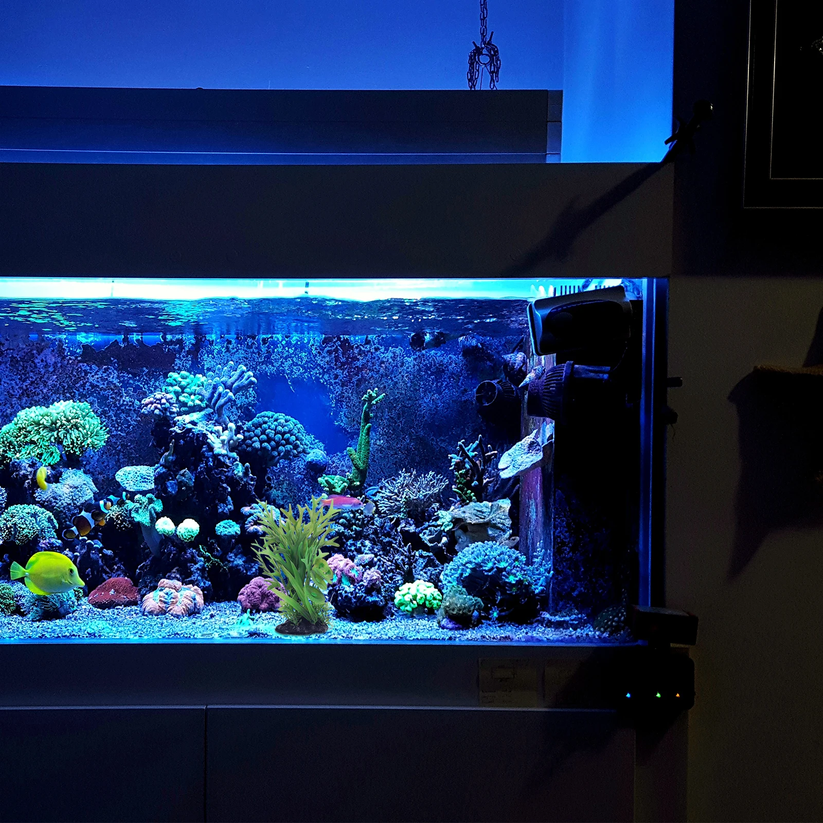 

Imitation Plants for Fish Tank Simulation Reptile Aquarium Decorations Plastic Plant Model Greenery Natural Non Fading Landscape