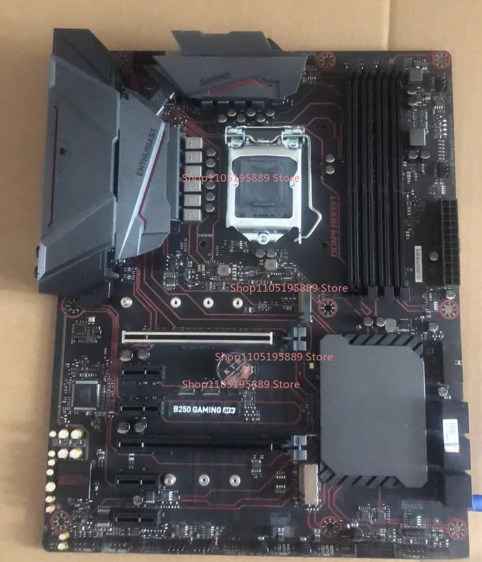 

Материнская плата MSI B250 GAMING M3, сокет 1151, поддержка I5-6400T, I7-6700K