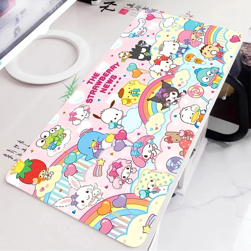 

Mouse pad Sanrio Computer Speed type carpet mat for e-sports players Laptop Keyboard Mousepad Office Desk Mat