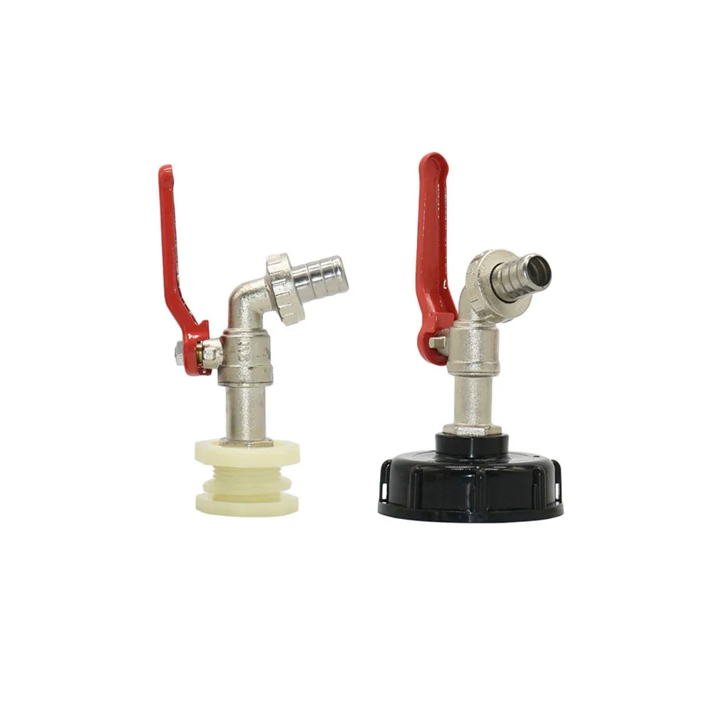 

IBC Faucet Adapter S60 To 15mm 16mm Barb Hose Connector For 1000 liter Precious Alloy Accessory Water valve