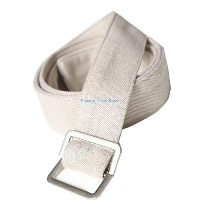 652B Women Overcoat Waist Belt Coat Belt Cinches Tie with Buckles for Windbreaker Winter Replacement Belt