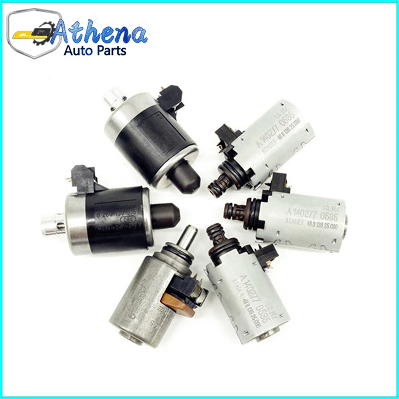 

Original 722.6 Transmission Solenoid Valve Kit A1402770398 6 Pcs For Mercedes Benz CES ML CL 1994-05 Car Accessories Warranty