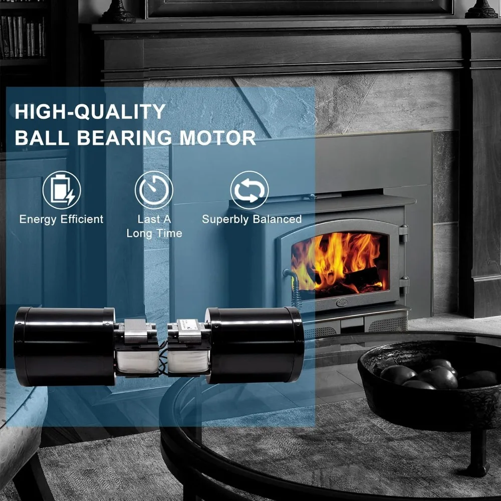 حار بيع - محرك منفاخ بديل لـ Lopi Freedom Bay&Freedom II&A Answer&Revere، Avalon Olympic 1190 Wood Stove Insert-NEW #5