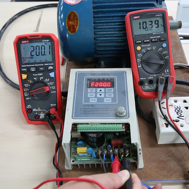 UNI-T UT61E+ UT61D+ UT61B+ Professional Digital Multimeters 1000V Voltmeter Capacitor Tester True RMS Automotive Multimetro