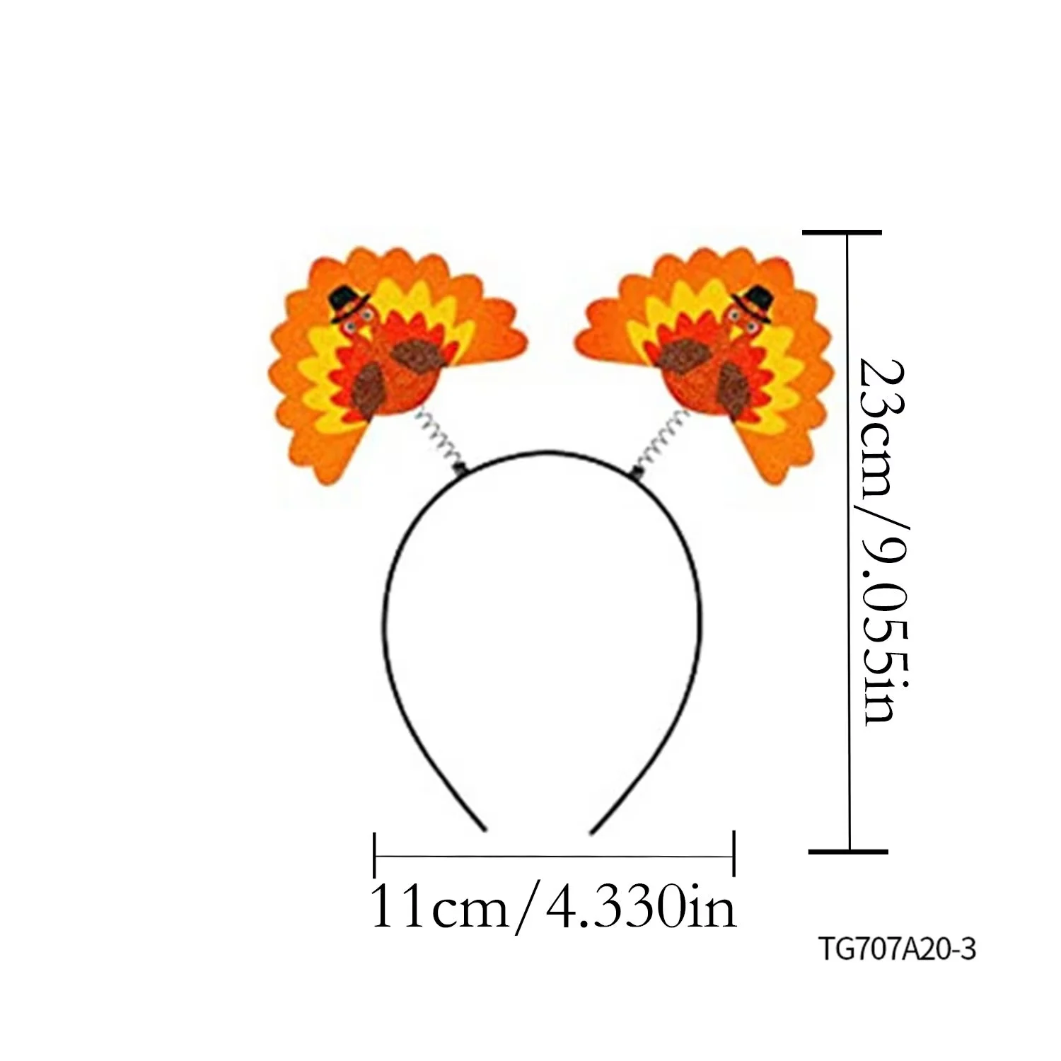 أزياء وعيد الشكر وحفلات عيد الشكر من PESENAR وعصابة رأس على الطراز التركي لعيد الشكر