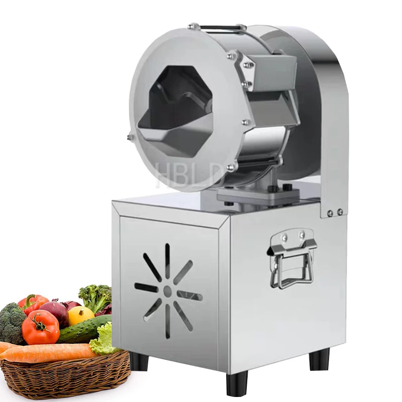 Multifunctional Electric Vegetable Cutter, Commercial Stainless Steel Potato And Radish Slicer