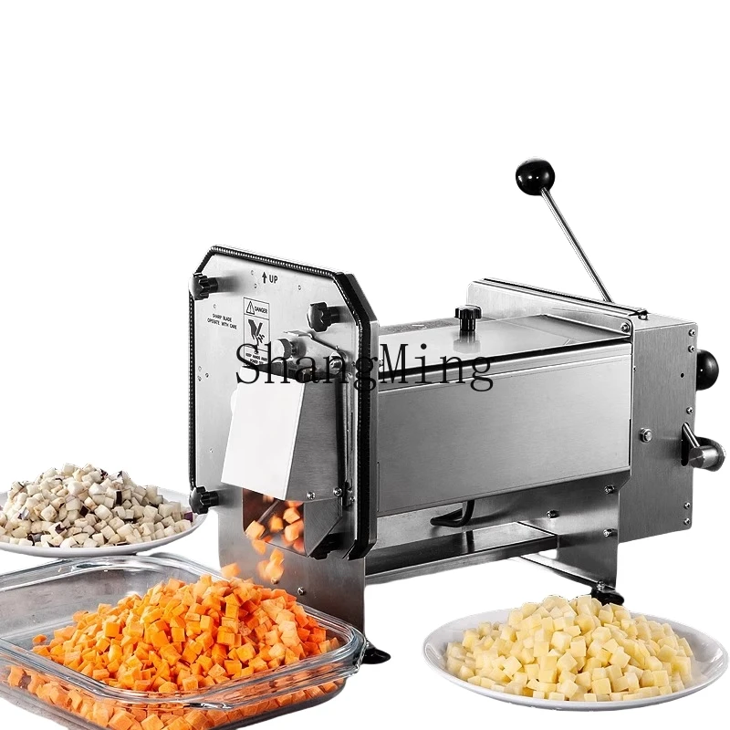 

ZYY commercial automatic large-capacity electric dicing crystal fruit dicing artifact fruit dicing soft