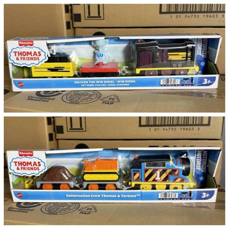 Nowa gorąca sprzedaż towarów Thomas Track Master Series: piękne chwile elektryczny Percy Carly Sandy pociąg zabawki dla dzieci prezenty Hfx97