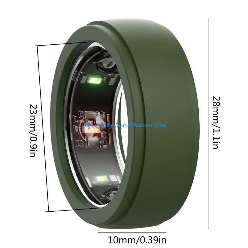 

U2JE Пищевой силиконовый чехол Защитный чехол Износостойкий для колец 3-го поколения