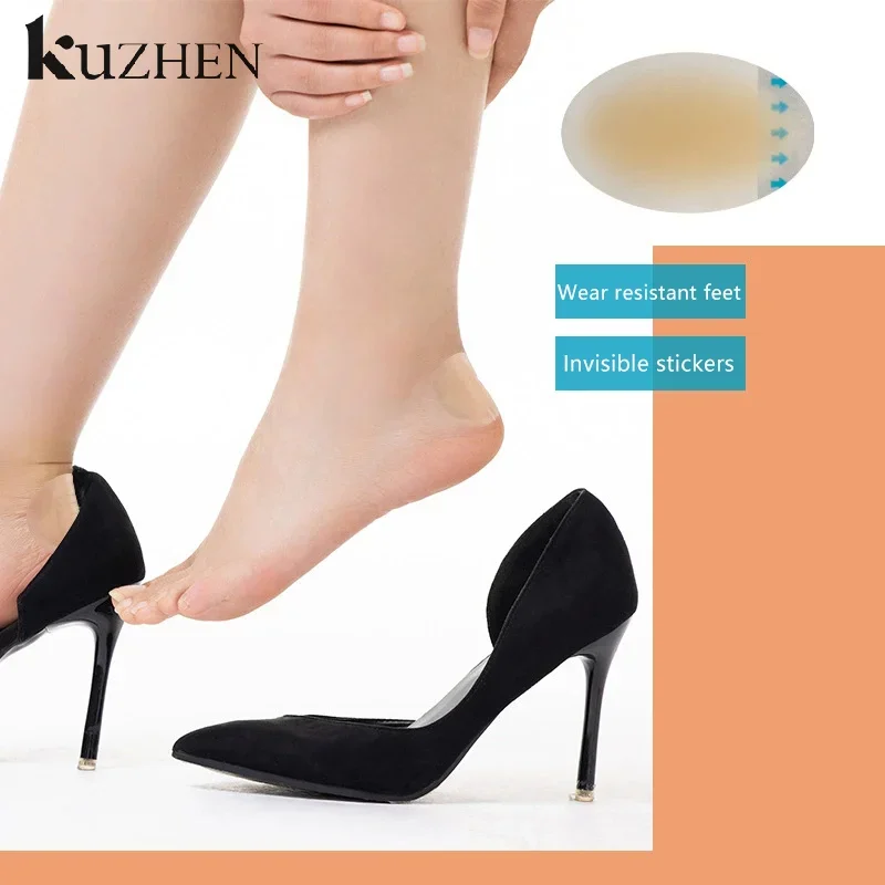 28pcs Blister Plasters Invisible Hydrocolloid Gel Blister Bandages Blister Cushion Pad For Heel Foot Toe And Guard Skin
