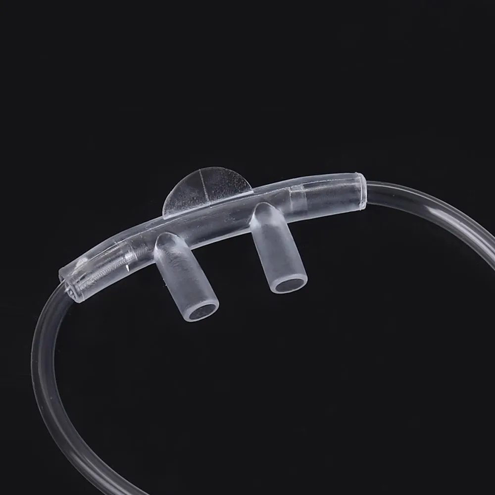 1Pc 2m/5m Disposable Independent Packing Plastic Oxygen Tube Nasal Cannula Oxygen Tube Medical Care Machine Breathing Cannula