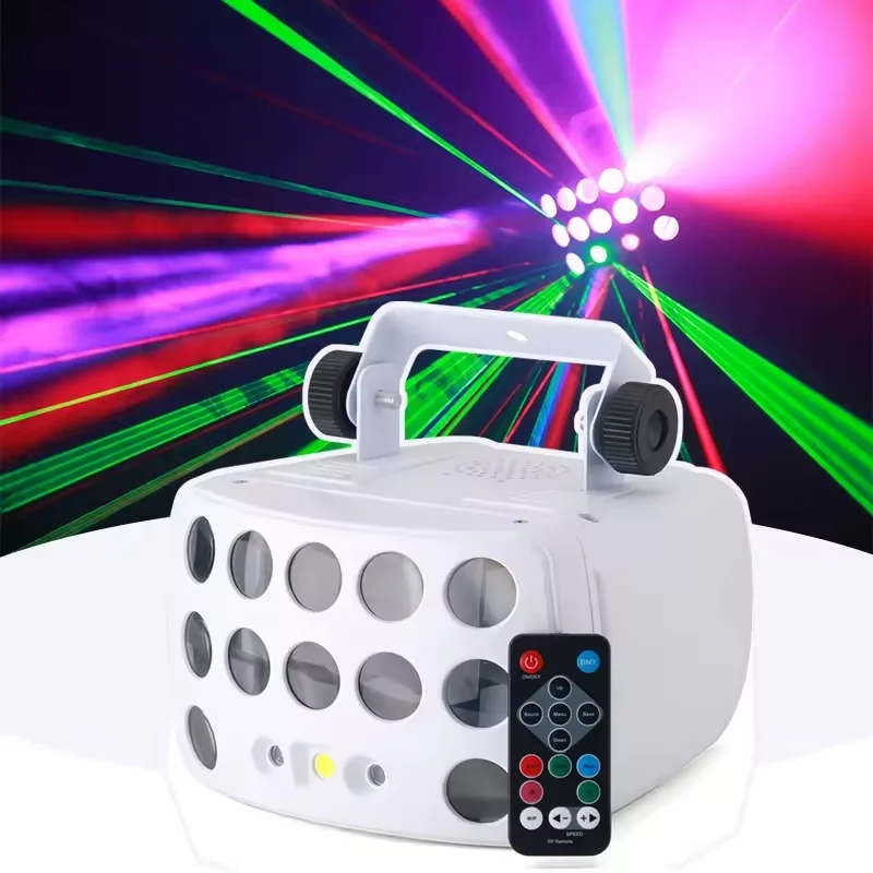 borboleta led light com controle remoto 3in laser dmx512 disco light stage light dj festa casamento ktv show 01