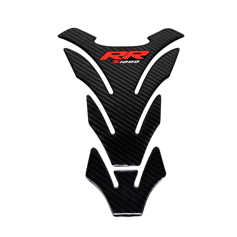 3D Carbon Fiber Motorcycle Fuel Tank Pad Cover Protector Decal Stickers For BMW S1000RR S1000 RR