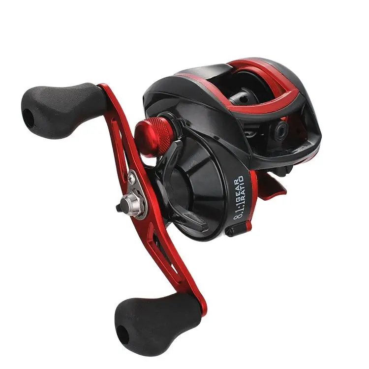 Lizard-Left and Right Hand Baitcasting Reel  8.1:1 Bait Casting, Magnetic Brake Carp 4 + 1BB