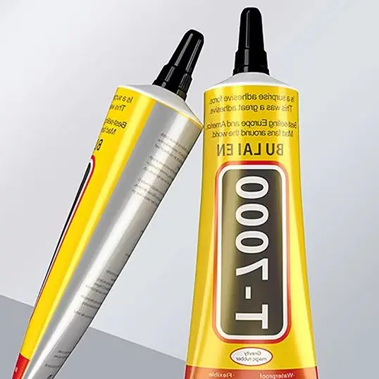 T7000 Colla 15/50/110ml Adesivi neri per la riparazione dello schermo Colla adesiva per telefono Tablet PC Riparazione schermo Cornice in vetro Colla liquida