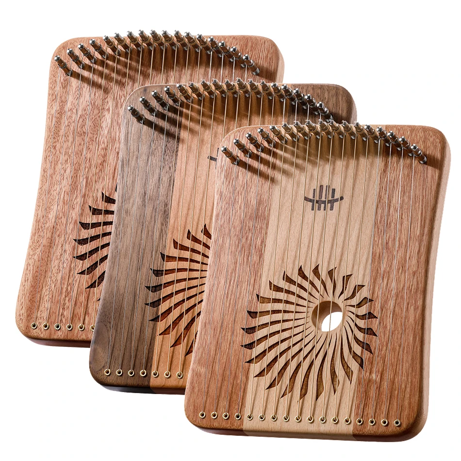 

Fingerstyl Kalimba 17 Key Black Walnut Curly Figure Keyboard Thumb Piano Chamfer Calimba Musical Instruments Keyboard